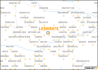 map of Leshishte