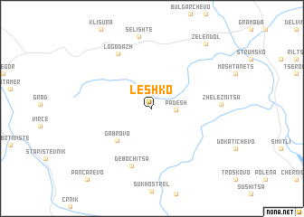 map of Leshko