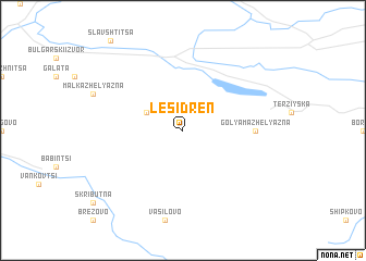 map of Lesidren