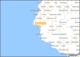 map of Les Irois