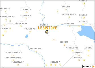 map of Lesistoye