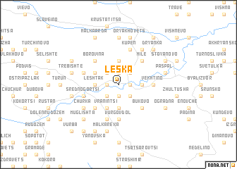 map of Leska