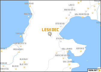 map of Leskoec