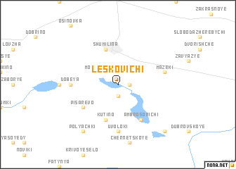 map of Leskovichi