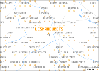 map of Les Mamourets