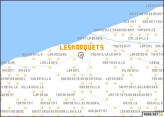 map of Les Marquets