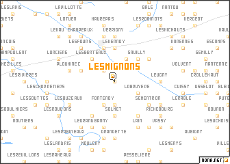 map of Les Mignons