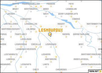 map of Les Mouroux