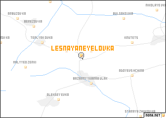 map of Lesnaya Neyelovka