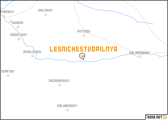 map of Lesnichestvo Pil\