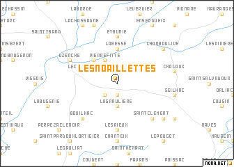 map of Les Noaillettes