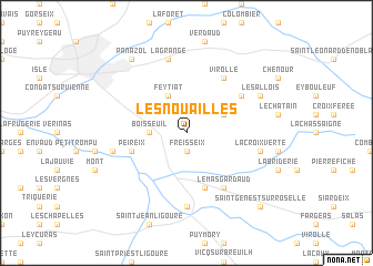 map of Les Nouailles