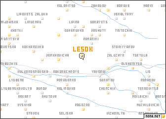 map of Lesok