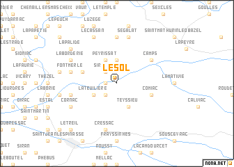 map of Le Sol