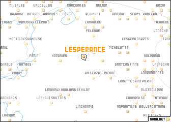 map of LʼEspérance
