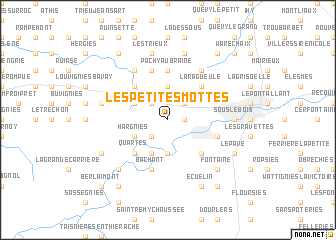 map of Les Petites Mottes