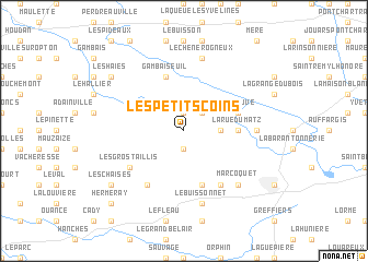 map of Les Petits Coins