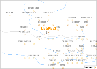 map of Lespezi