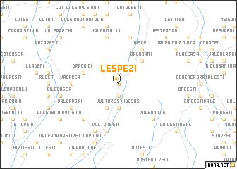 map of Lespezi