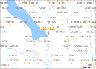 map of Lespezi