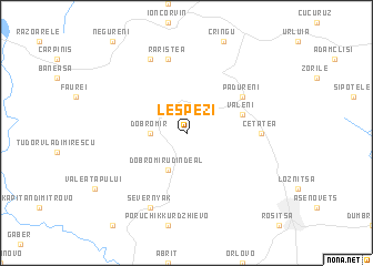 map of Lespezi