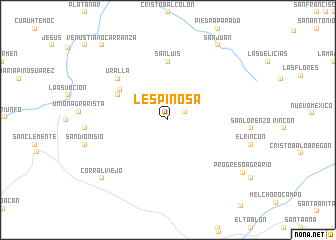 map of L. Espinosa