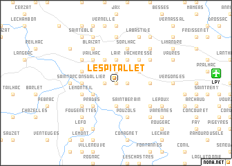 map of Lespitallet