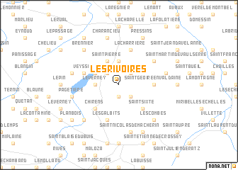 map of Les Rivoires