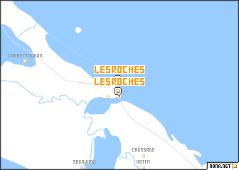 map of Les Roches