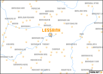 map of Lessainh