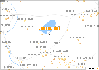 map of Les Salines