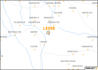 map of Lessa