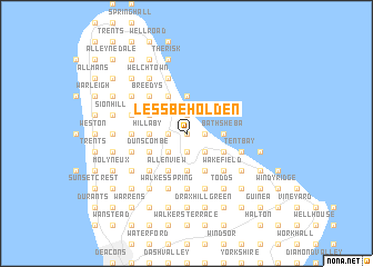 map of Less Beholden