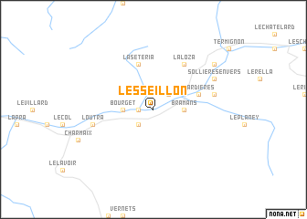 map of LʼEsseillon