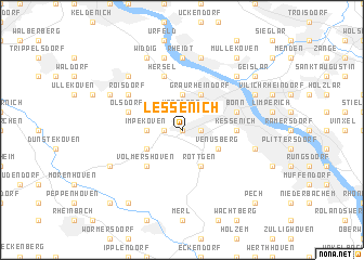 map of Lessenich