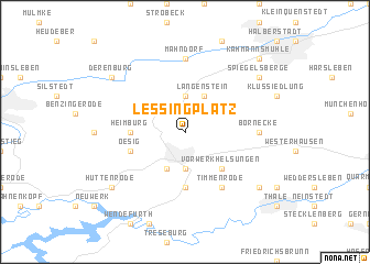 map of Lessingplatz