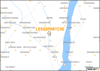 map of Lesson Matche