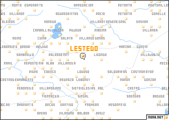 map of Lestedo