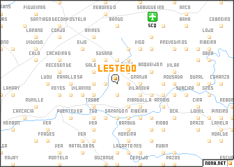 map of Lestedo