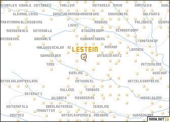 map of Lestein