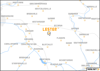 map of Lester