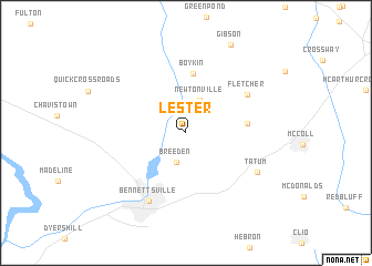 map of Lester