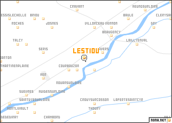 map of Lestiou