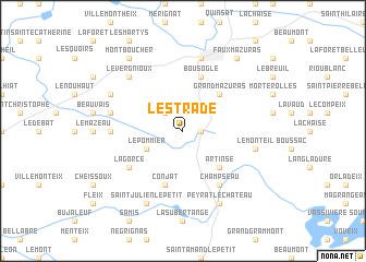 map of Lestrade