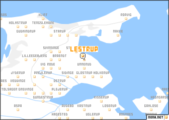 map of Lestrup