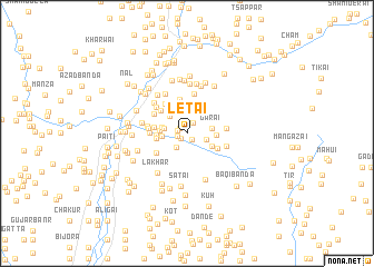 map of Letai