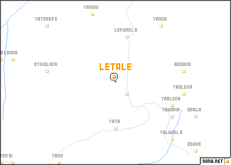 map of Letale