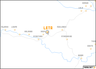 map of Léta