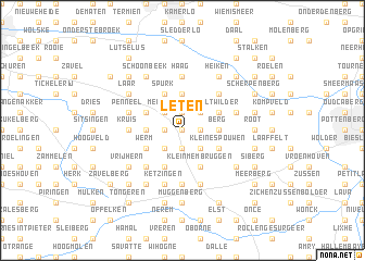 map of Leten