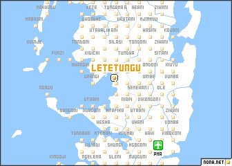 map of Letetungu